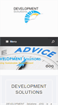 Mobile Screenshot of development-solutions.eu